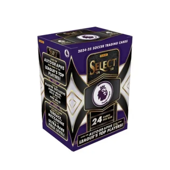 2024-25 Panini Select Premier League Soccer Trading Card Blaster Box image {3}