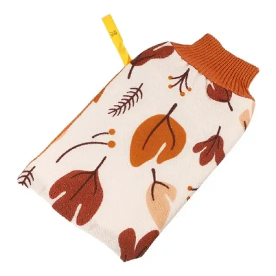 Unique Bargains Bathroom Bath Shower Gloves 9.45"x5.51" Yellow 1 Pc image {6}