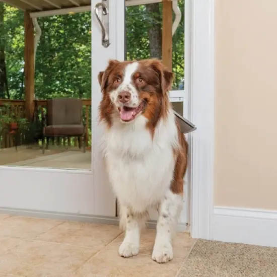 PetSafe Freedom Dog and Cat Aluminum Patio Panel - White image {9}