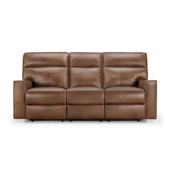 Easley Leather Power Reclining Sofa - Abbyson Living image {6}