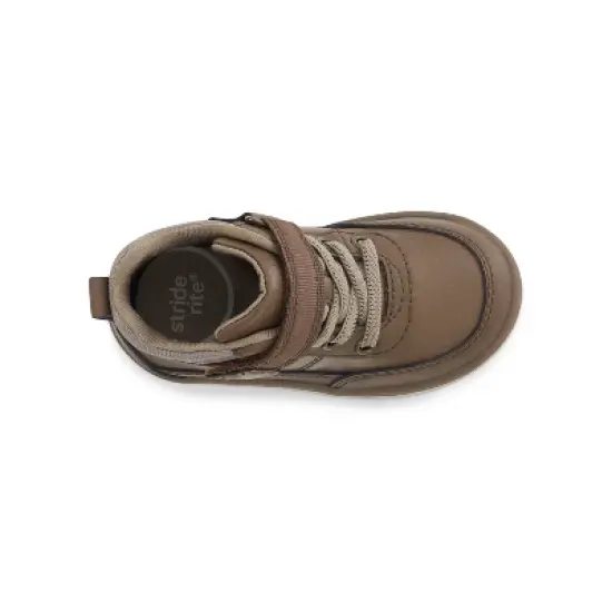 Stride Rite Braxton Kid's Leather Easy On/Off Boot image {5}