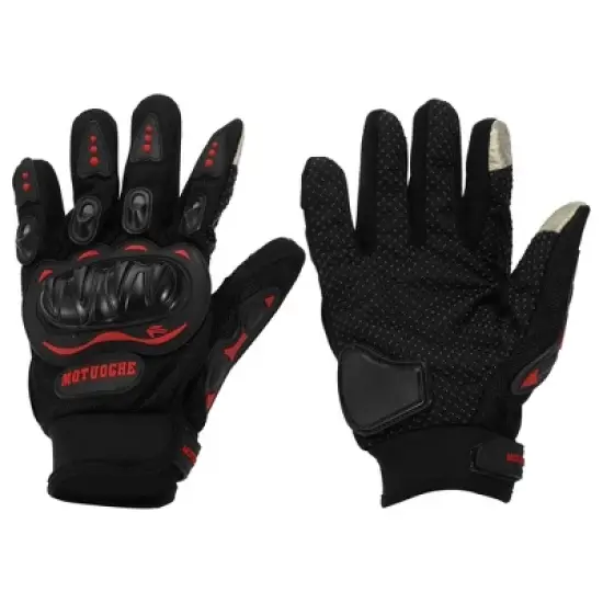 Unique Bargains Motorcycle Cycling Gloves Full Finger 1 Pair image {6}