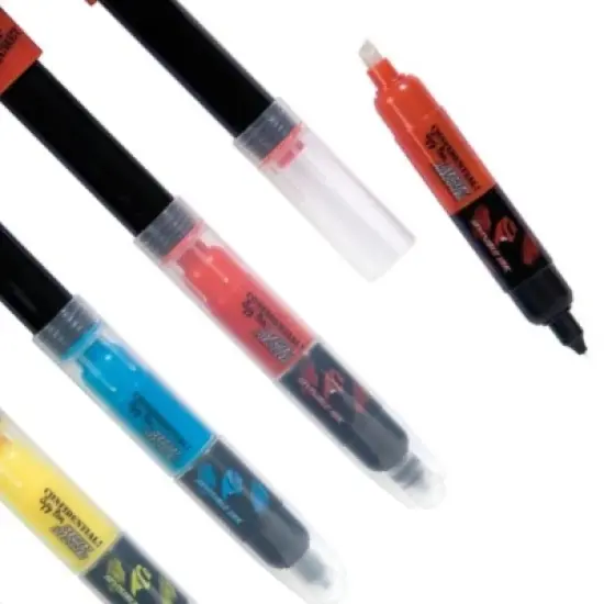 Top Secret 5-in-1 Spy Pens (4 Pack) - Invisible Ink, Decoder, Magnifier, Hidden Compartment image {1}