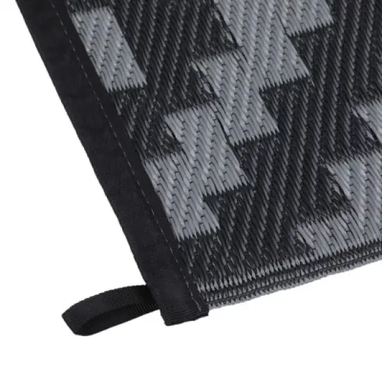 Washable Outdoor Rug with Classic Checked Pattern image {3}