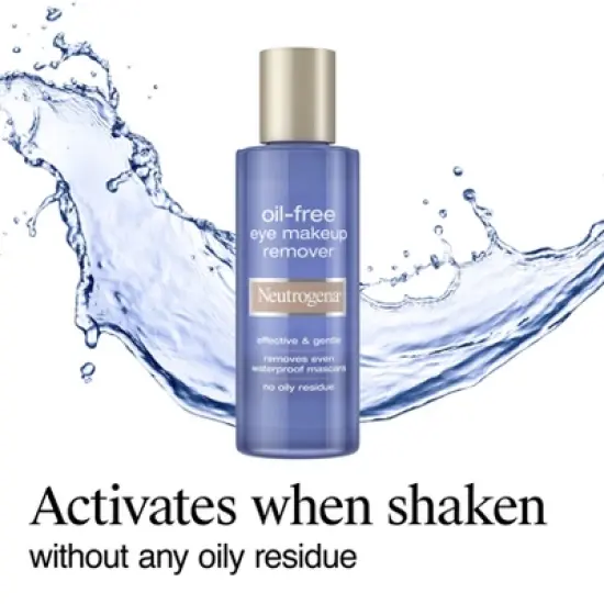 Neutrogena Oil-Free Liquid Eye Makeup Remover Solution - 3.8oz image {6}