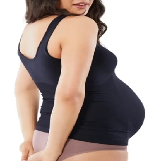 Ingrid & Isabel Basics Maternity Belly Support Cami Bundle 2 Pack image {3}