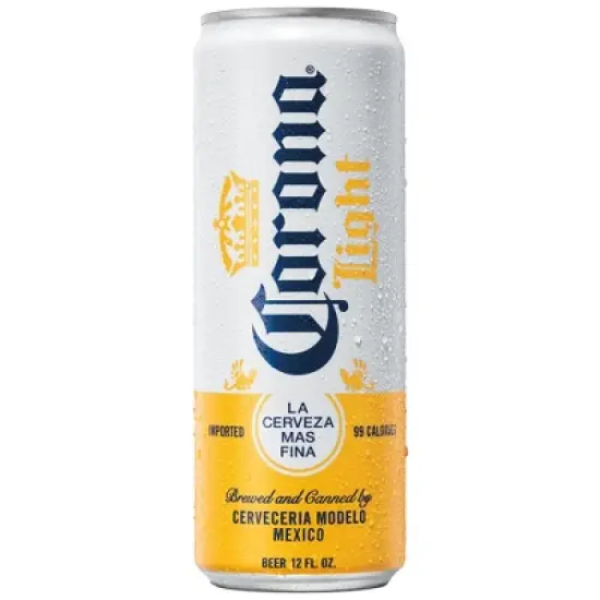 Corona Light Lager Beer - 12pk/12 fl oz Cans image {1}