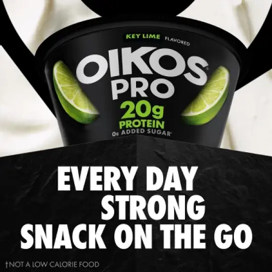 OIKOS Pro Keylime Yogurt - 20 g protein 5.3oz image {5}