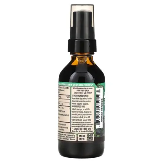 WishGarden Herbs Afterease, After Birth Contractions, 2 fl oz (59 ml) image {2}