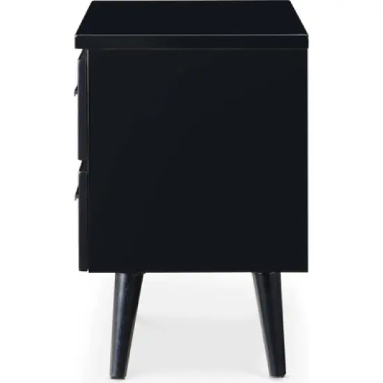 Lennox 2 Drawer Nightstand - Adore Decor image {5}