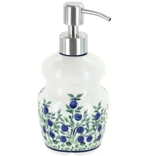 Blue Rose Polish Pottery 2018 Zaklady Soap Dispenser image {8}