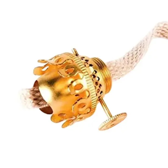 Lehman's Solid Brass Acorn Burner For Oil Lamps image {1}