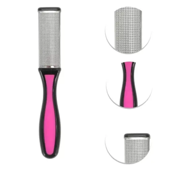 Unique Bargains Two-color Handle Foot Scrubber 1 Pc image {2}