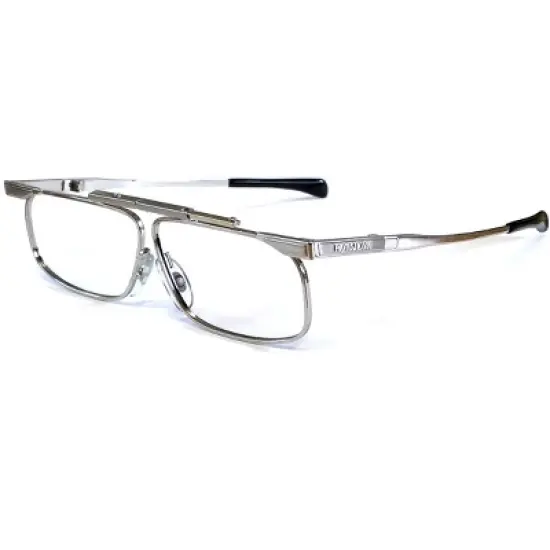 SlimFold Kanda (005) of Japan Folding Reading Glasses with Case in Silver ; +2.50 image {3}