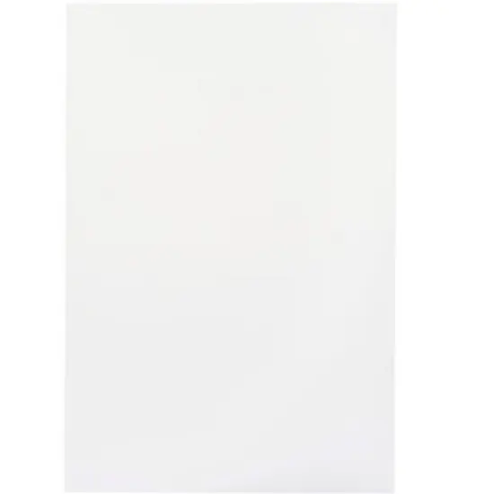 School Smart Folding Bristol Board, 12 x 18 Inches, White, Pack of 100 image {6}