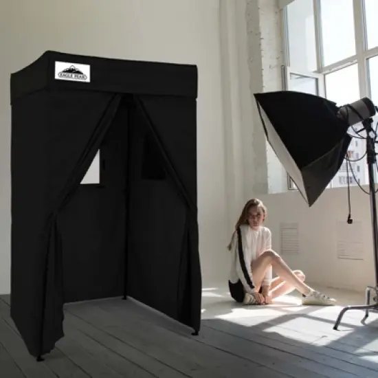EAGLE PEAK 4x4 Pop Up Canopy, Portable Privacy Changing Room Photoshoots image {6}