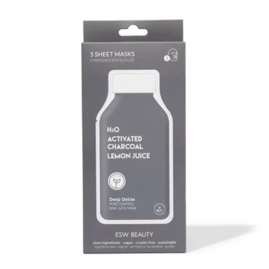 ESW Beauty Deep Detox Pore Control Raw Juice Mask - 5ct/4.25oz image {6}