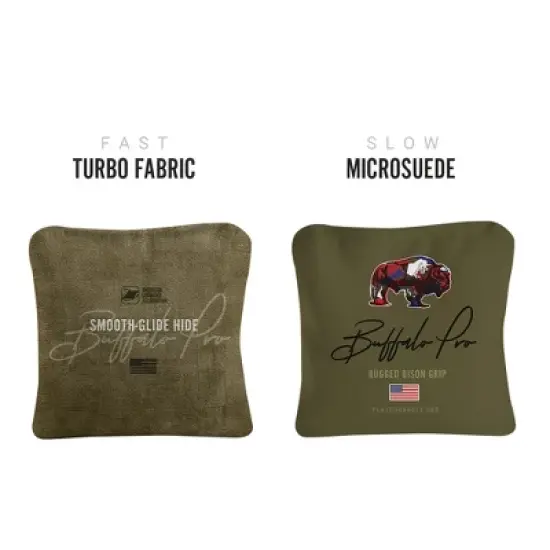 Buffalo Synergy Pro Olive Cornhole Bags (Set of 4) image {1}