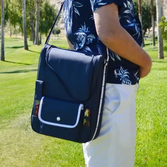 Picnic at Ascot Soft Sided Wine Cooler  Set image {1}