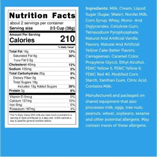 Arctic Farms Freeze Dried Ice Cream That Does Not Melt (Bits) (Cake Batter) image {3}