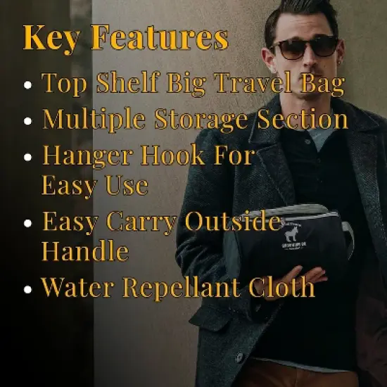 Pete & Pedro Dopp Kit/Toiletry Luggage Bag image {1}