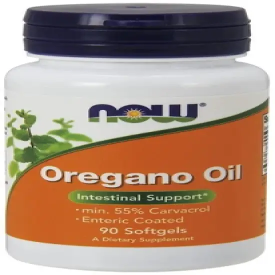 Oregano Oil Enterically Coated by Now Foods  -  90 Softgel image {2}