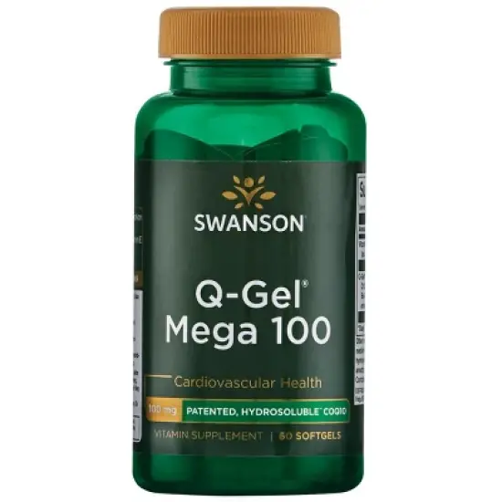 Swanson Q-Gel Mega 100 100 mg 60 Softgels image {5}