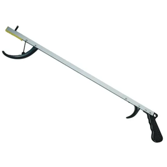 FabLife Reaching Aid 26-1/2 Inch Length Black / Silver Open Jaw / Grip 50-1100 1 Each image {3}