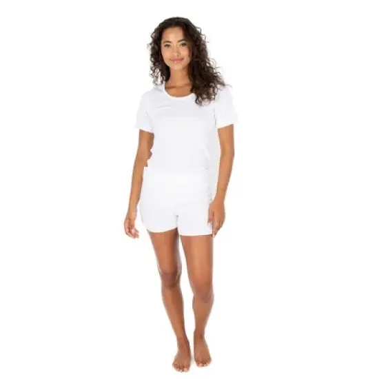 Leveret Womens Two Piece Short Cotton Pajamas image {5}