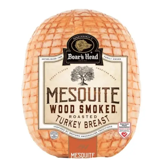 Boar's Head Mesquite Smoked Turkey - Deli Fresh Sliced - price per lb image {1}
