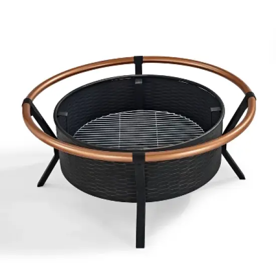 Yuma Fire Pit - Black - Crosley image {7}