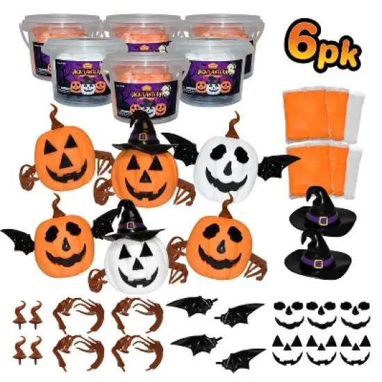 Build Buddiez Moldable Putty Craft Kits - Jack-O-Lanterns image {9}