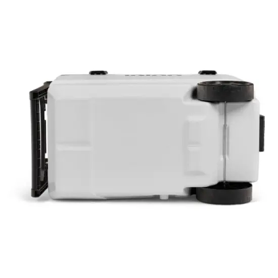 Igloo Latitude 137 Cans 90 Quart Rolling Cooler - White: Polyethylene, Tow Handle image {9}