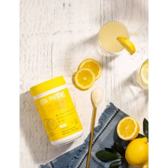 Vital Proteins Lemon Collagen Peptides Dietary Supplement - 11oz image {3}