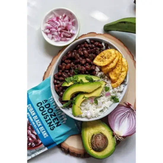 A Dozen Cousins Cuban Black Beans - 10oz image {2}