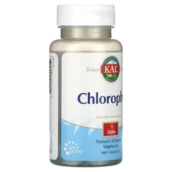 KAL Chlorophyll, 20 mg , 100 Tablets image {3}