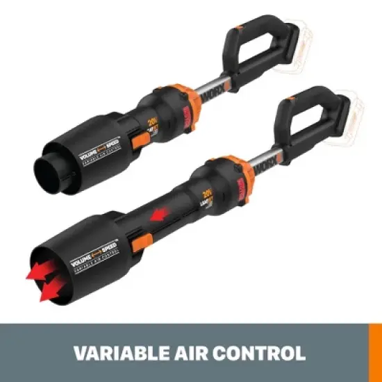 Worx WG543.9 20V Power Share LEAFJET Cordless Leaf Blower with Brushless Motor - TOOL ONLY image {3}
