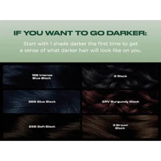 Natural Instincts Clairol Demi-Permanent Hair Color Cream Kit - Black image {6}