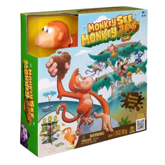 Spin Master Games Monkey See Monkey Poo Board Game image {3}