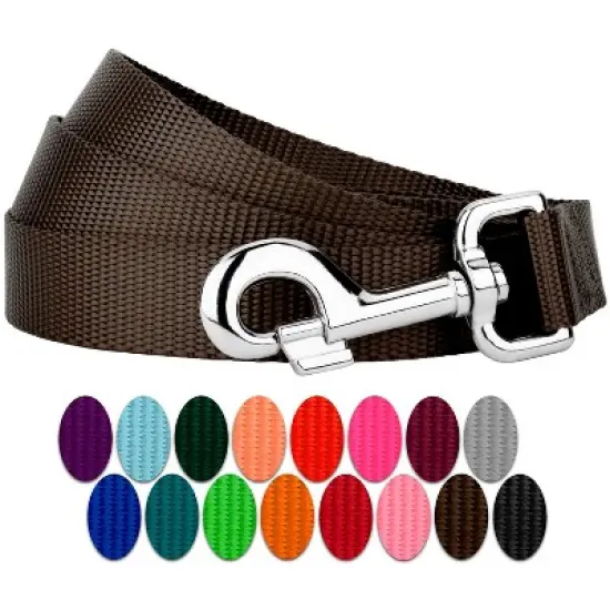 Country Brook Petz 6ft By 3/4 Inch Heavyduty Doublehandle Nylon Leash image {8}