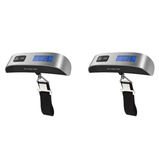 Link Digital Luggage Scale Must HaveTravel Accessory Upto 110LBS - 2 Pack image {5}