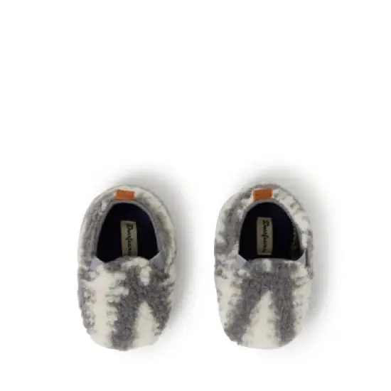 Dearfoams Baby Tree Pattern Closed Back Slippers image {3}