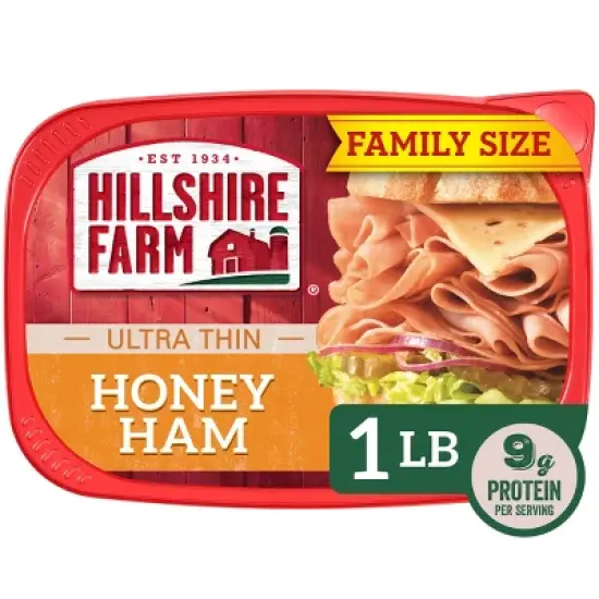 Hillshire Farm Ultra Thin Honey Ham - 16oz image {10}