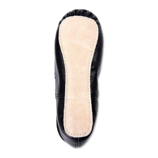 Freestyle by Danskin Girls' Ballet Slippers - Black image {3}