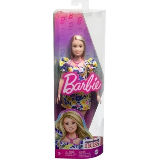 Barbie Fashionistas Doll #208, Doll with Down Syndrome Wearing Floral Dress, image {6}
