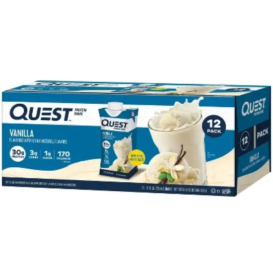 Quest Nutrition Ready To Drink Protein Shake - Vanilla image {2}