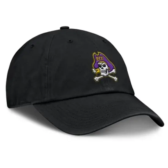 NCAA East Carolina Pirates Unstructured Black Tonal Cotton Hat image {2}