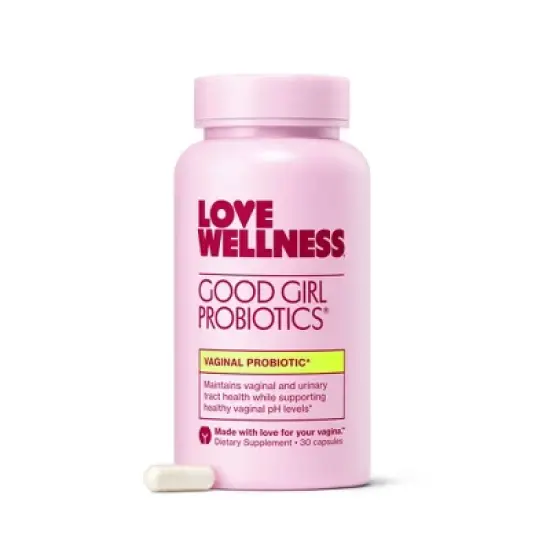 Love Wellness Good Girl Probiotics for Vaginal & Urinary Tract Health - 30ct image {9}