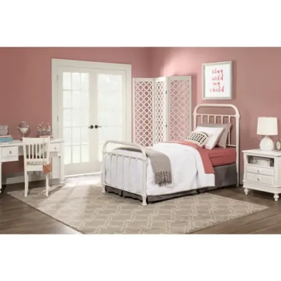 Kirkland Bed Set White - Hillsdale Furniture image {7}