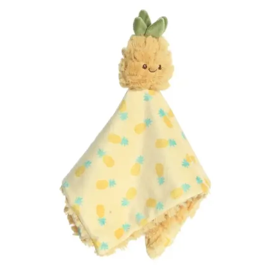 ebba Large Pineapple Luvster Precious Produce Snuggly Baby Stuffed Animal Yellow 13" image {1}